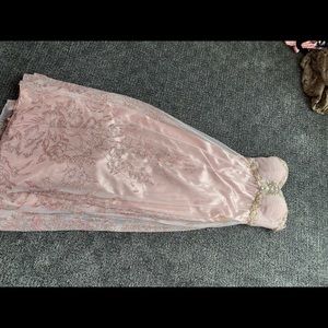Pink prom dress